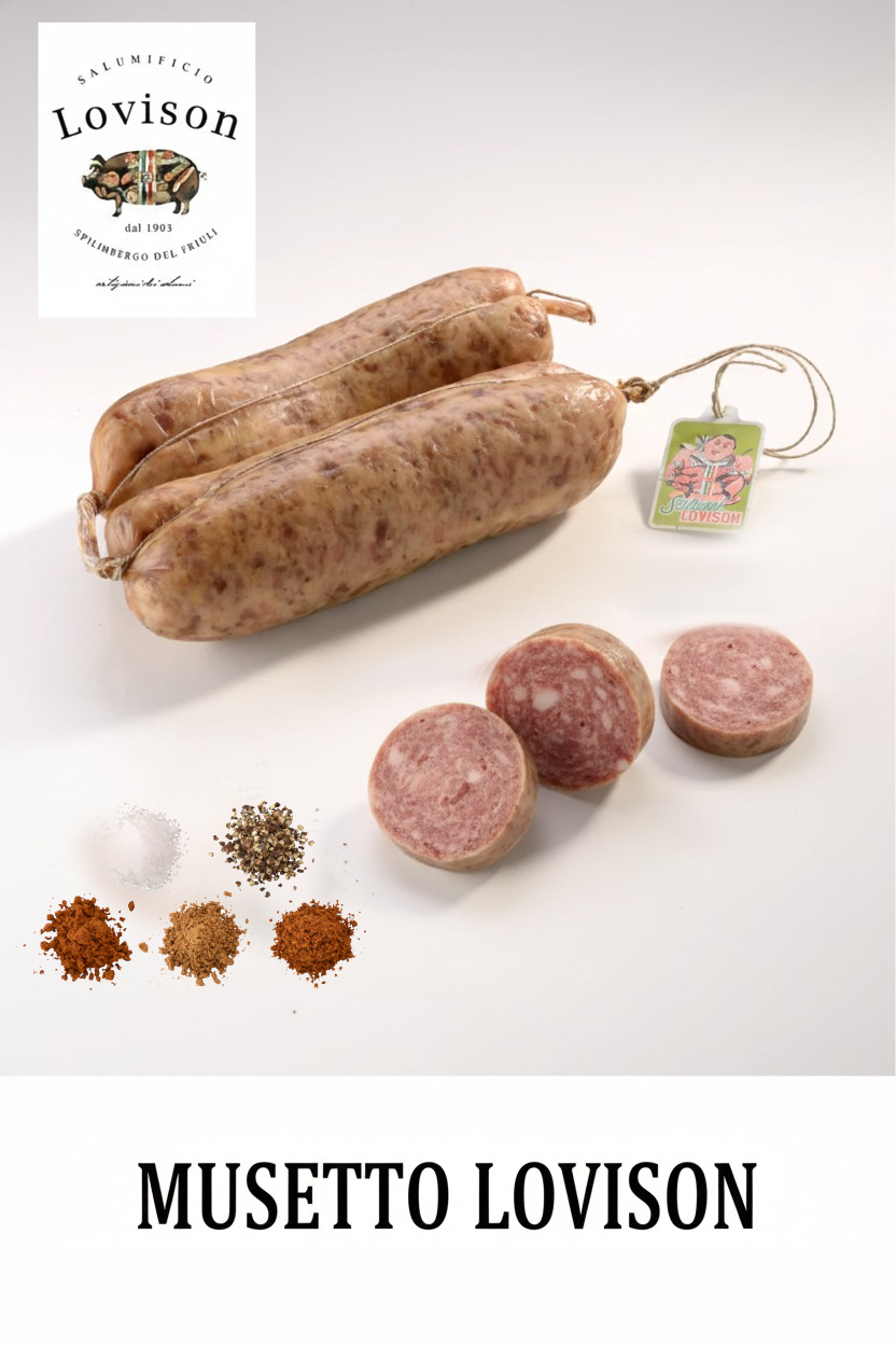 Musetto Lovison: a tradição friulana no seu prato